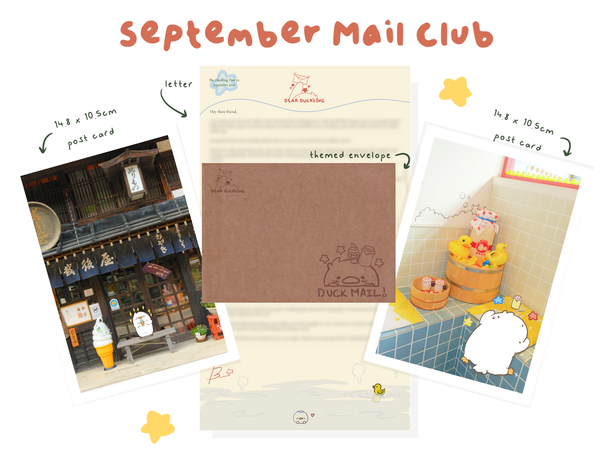 THE DUCKLING POST MAIL CLUB - Membership